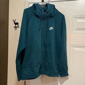 Nike Dark Teal Full-Zip Jacket